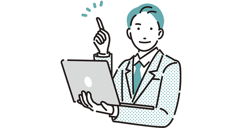 提案するスタッフ